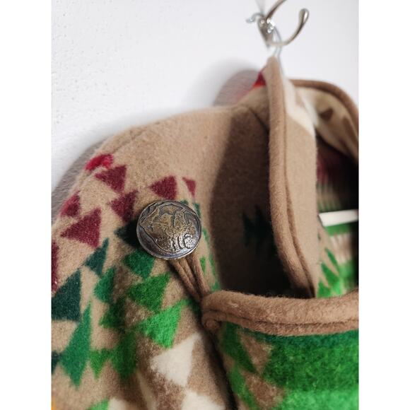 Vintage Wool Pendleton? Jacket Coat The Anselm Collection One Size Wool Western - Picture 4 of 9